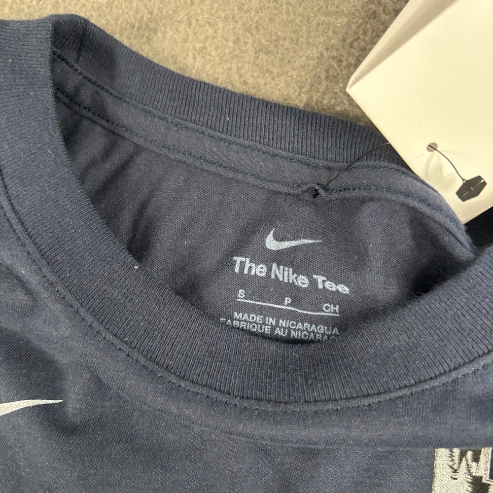 Nike New England Patriots Super Bowl LIII AFC Champions Shirt Womens Size S Navy - Picture 3 of 7